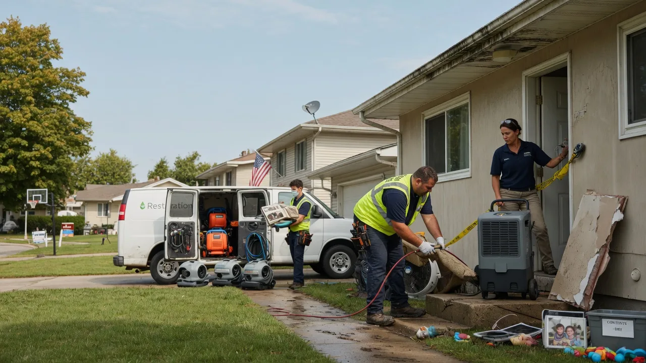 Water Damage Restoration in Americus, KS near me